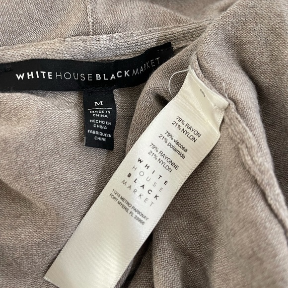 White House Black Market Flyaway Sweater - Picture 2 of 3
